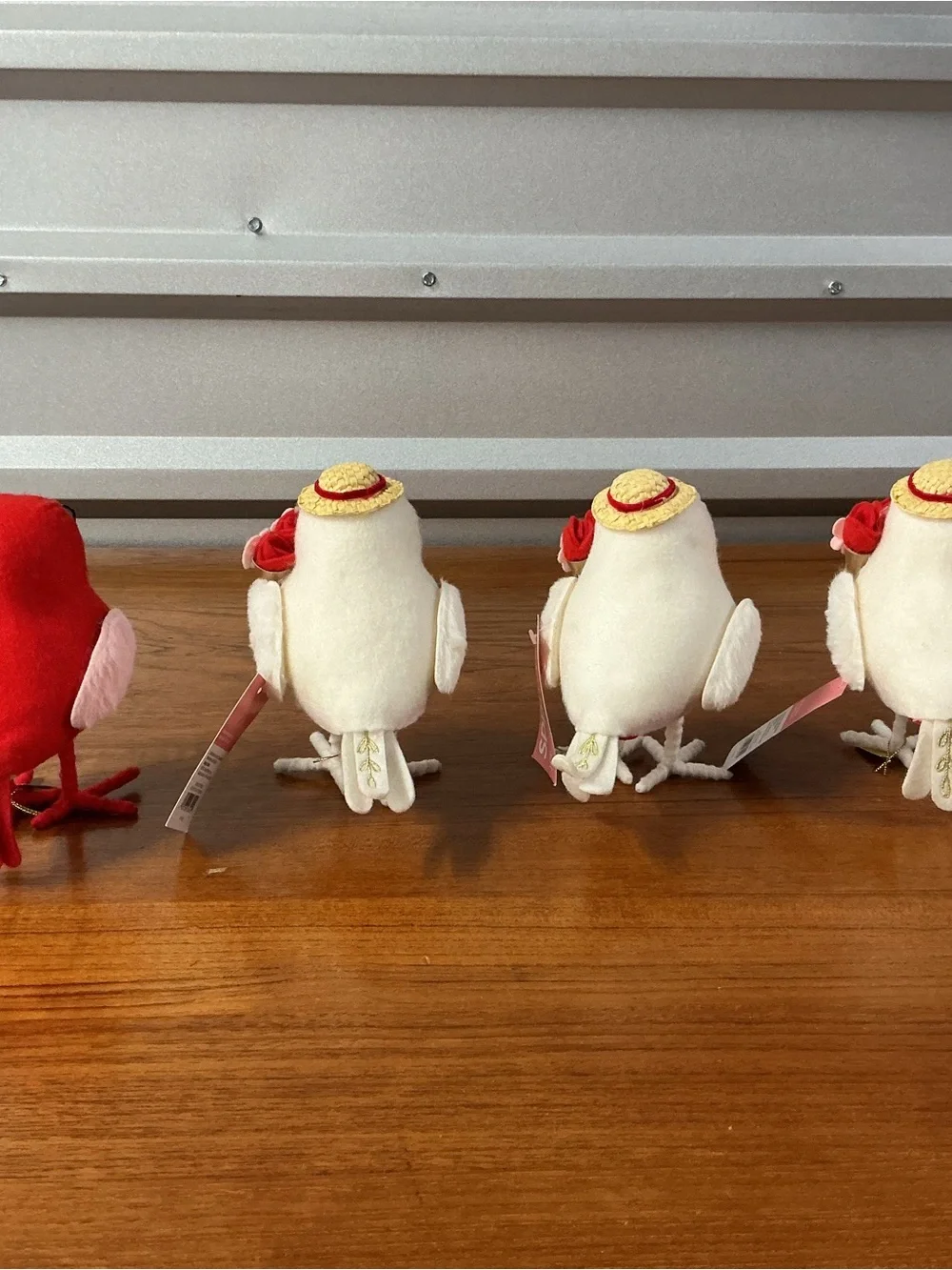 2023 Spritz Featherly Friends Valentines Figures Lot of 4 Fledge Jet